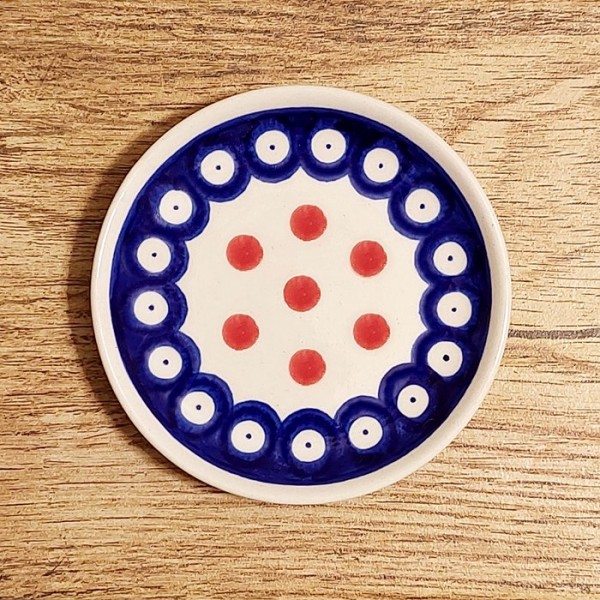 ポーリッシュポタリー VENA_プレート10cm_V372-B332