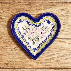 ポーリッシュポタリー VENA_ハートプレート_V392-C347