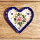 ポーリッシュポタリー VENA_ハートプレート_V392-U342
