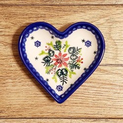 ポーリッシュポタリー VENA_ハートプレート_V392-U342