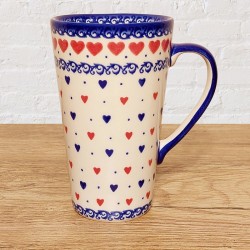 ポーリッシュポタリー_VENA_トールマグカップ_400ml_V468-U719