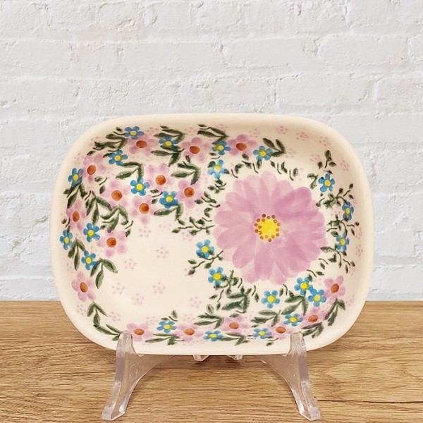 ポーリッシュポタリー_VENA_オリーブ皿16.5cm_V172-U208