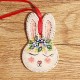 ポーリッシュポタリー_VENA_うさぎのオーナメント_V628-A574