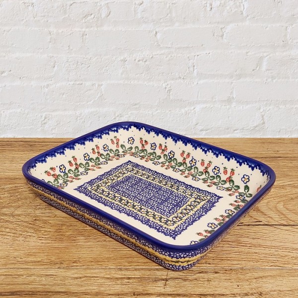 Manufaktura ポーリッシュポタリー スクエアグラタンL 25cm P103