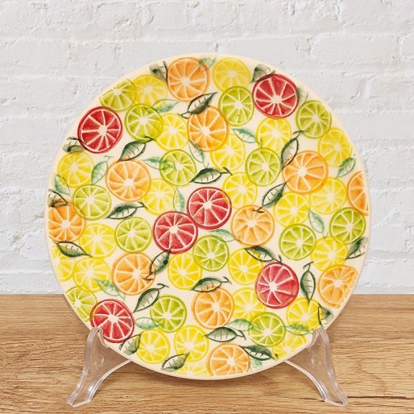 ポーリッシュポタリー VENA 平皿17.5cm V195-C229