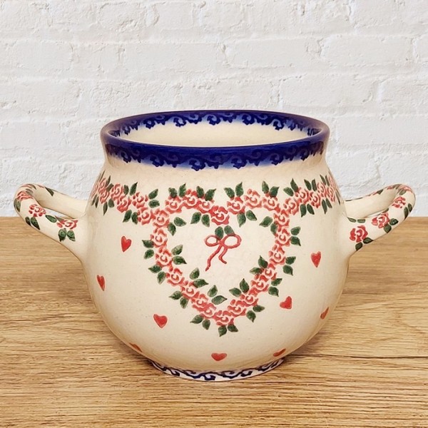 ポーリッシュポタリーVENA 両側取手のマグカップ400ml V532-U455