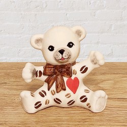 ポーリッシュポタリー TRYNI まの置物 TF4-U60