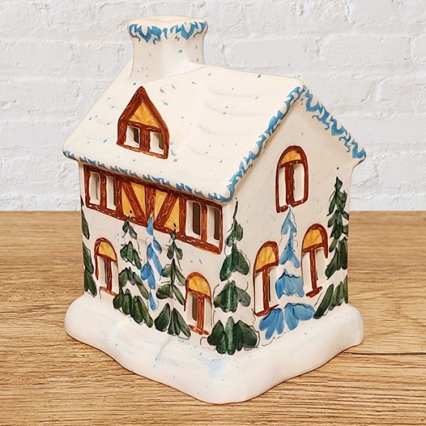 ポーリッシュポタリー MILLENA キャンドルハウス12.5cm M9106-U