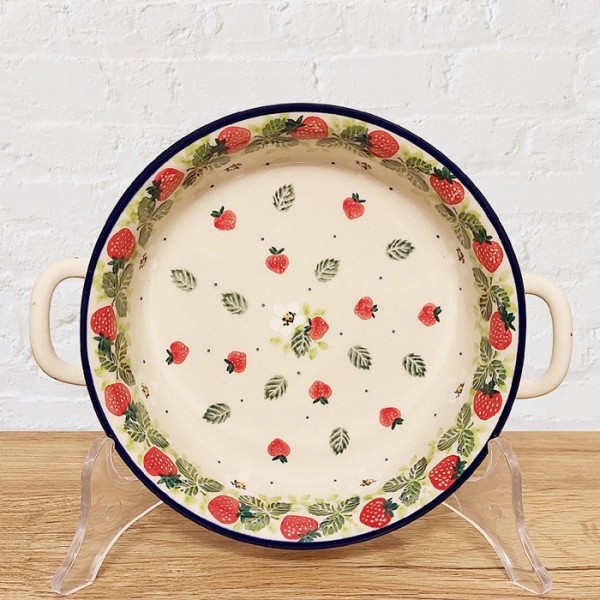 ポーリッシュポタリー CERAMIKA ARTYSTYCZNA ラウンドキャセロール17cm_CA40-2709X