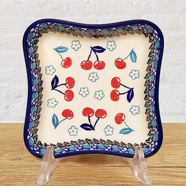 ポーリッシュポタリー CERAMIKA ARTYSTYCZNA スクエア ボウル 11.5cm CA630-2701X