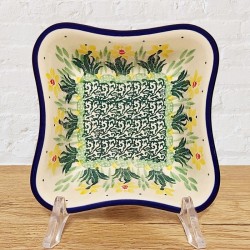 ポーリッシュポタリー CERAMIKA ARTYSTYCZNA スクエア ボウル11.5cm CA657-2122X