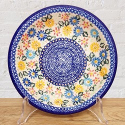 ポーリッシュポタリー VENA スープ・パスタ皿23cm V133-CU112