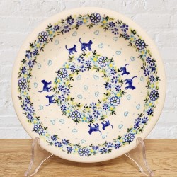 ポーリッシュポタリー VENA スープ・パスタ皿23cm V133-U539