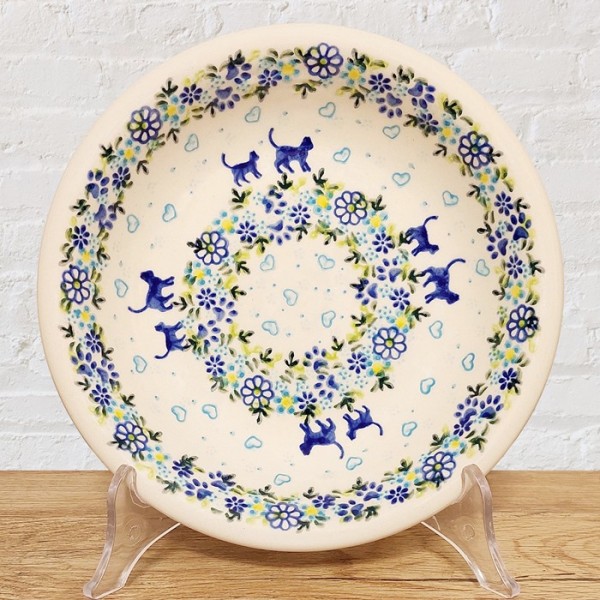 ポーリッシュポタリー VENA スープ・パスタ皿23cm V133-U539