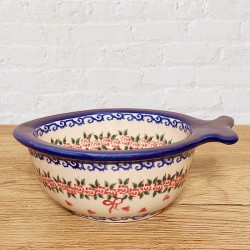 ポーリッシュポタリー VENA お魚ボウル300ml V487-U455