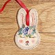 ポーリッシュポタリーVENA うさぎのオーナメント_V628-A574