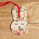 ポーリッシュポタリー VENA うさぎのオーナメント_V628-U525