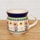 ポーリッシュポタリー CERAMIKA ARTYSTYCZNA ポーランドマグカップ250ml_CA05-2355X