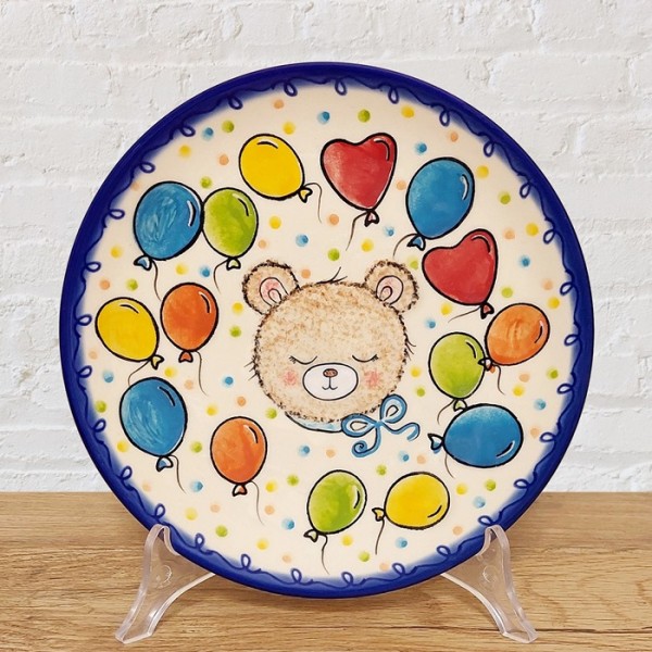 ポーリッシュポタリー VENA 平皿19cm_V132-A1-585