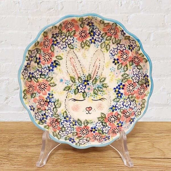 ポーリッシュポタリーVENAフリルボウル16cm_V449-A574