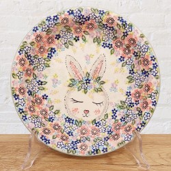 ポーリッシュポタリーVENAスープ・パスタ皿23cm_V133-A574