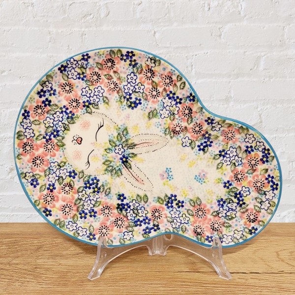 ポーリッシュポタリーVENAダルマ プレート28cm_V209-A574