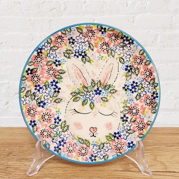 ポーリッシュポタリーVENA平皿17.5cm_V195-A574