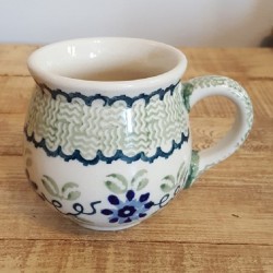 MANUFAKTURAマヌファクトゥラ- ボレスワヴィエツ陶器 - ﾎﾟｰﾗﾝﾄﾞﾏｸﾞｶｯﾌﾟ (220ml) K67-P182