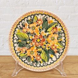 ポーリッシュポタリーVENA平皿17.5cm_V195-A508