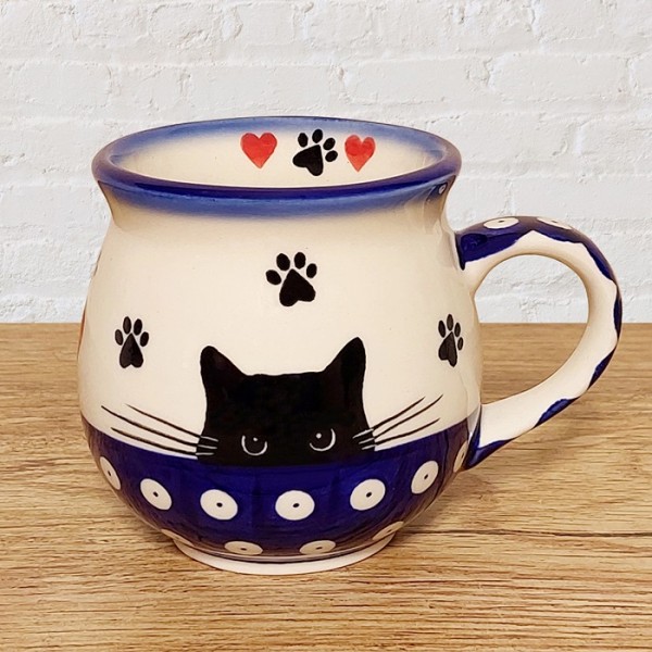 ポーリッシュポタリーTRYNIポーランドマグカップ350ml_T101-U50