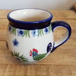 MANUFAKTURAマヌファクトゥラ- ボレスワヴィエツ陶器 - ﾎﾟｰﾗﾝﾄﾞﾏｸﾞｶｯﾌﾟ (220ml) K67-P319