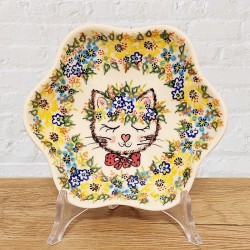 ポーリッシュポタリー VENA 花びら型ボウル17cm.V445-A1-590