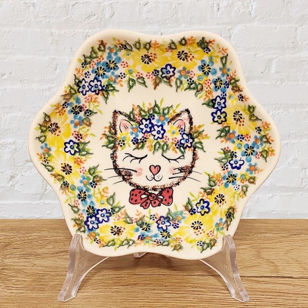 ポーリッシュポタリー VENA 花びら型ボウル17cm.V445-A1-590