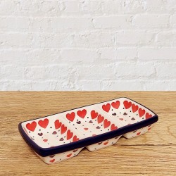 ポーリッシュポタリー CERAMIKA ARTYSTYCZNA 薬味皿_CAB49-2108X