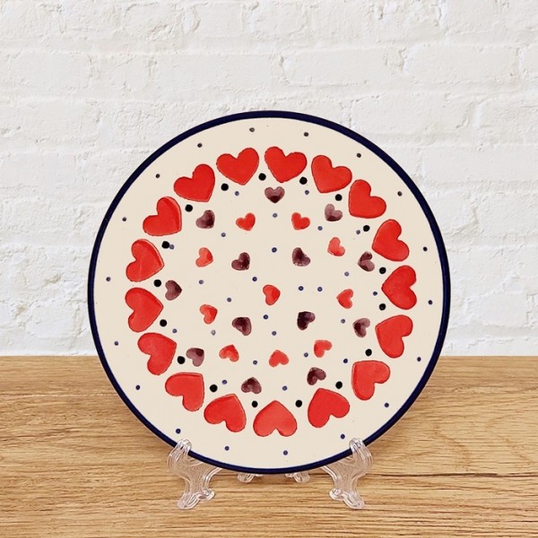 ポーリッシュポタリー CERAMIKA ARTYSTYCZNA プレート小φ12.5cm_CAD21-2108X