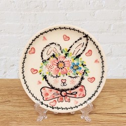 ポーリッシュポタリー VENA 豆皿φ10cm_V372-A1-589