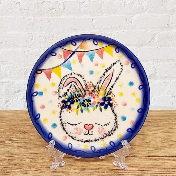 ポーリッシュポタリー VENA 豆皿φ10cm_V372-A1-587