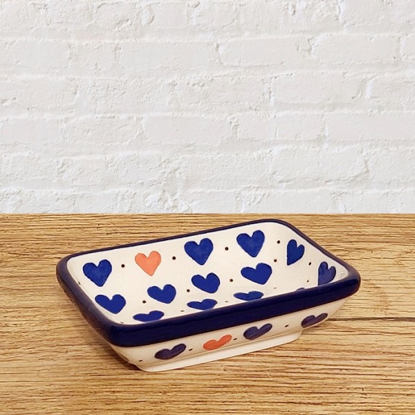 ポーリッシュポタリー CERAMIKA ARTYSTYCZNA スクエアミニボウル50ml_C20-570X