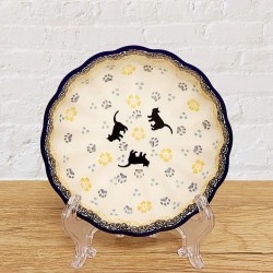 ポーリッシュポタリー CERAMIKA ARTYSTYCZNA フリルボウル11.5cm_CA23-2153X