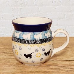 ポーリッシュポタリー CERAMIKA ARTYSTYCZNA ポーランドマグカップ250ml_CA05-2153X