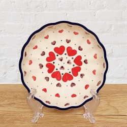 ポーリッシュポタリー CERAMIKA ARTYSTYCZNA フリルボウルφ11.5cm_CA23-2108X