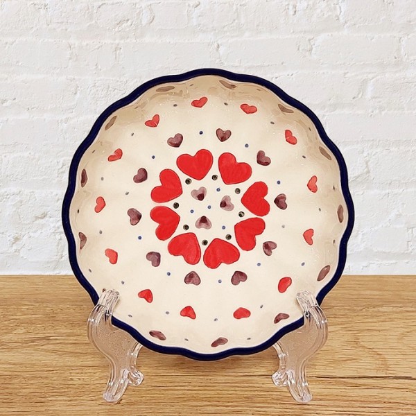 ポーリッシュポタリー CERAMIKA ARTYSTYCZNA フリルボウルφ11.5cm_CA23-2108X