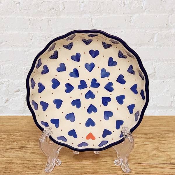 ポーリッシュポタリー CERAMIKA ARTYSTYCZNA フリルボウルφ11.5cm_CA23-570X