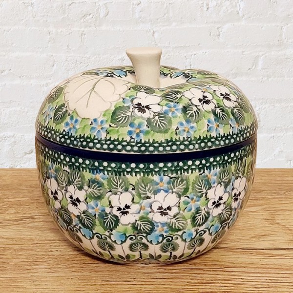 ポーリッシュポタリー CERAMIKA ARTYSTYCZNA アップルポットφ12cm_CA34-U4975