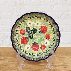 ポーリッシュポタリー CERAMIKA ARTYSTYCZNA フリルボウルφ11.5cm_CA23-U5151