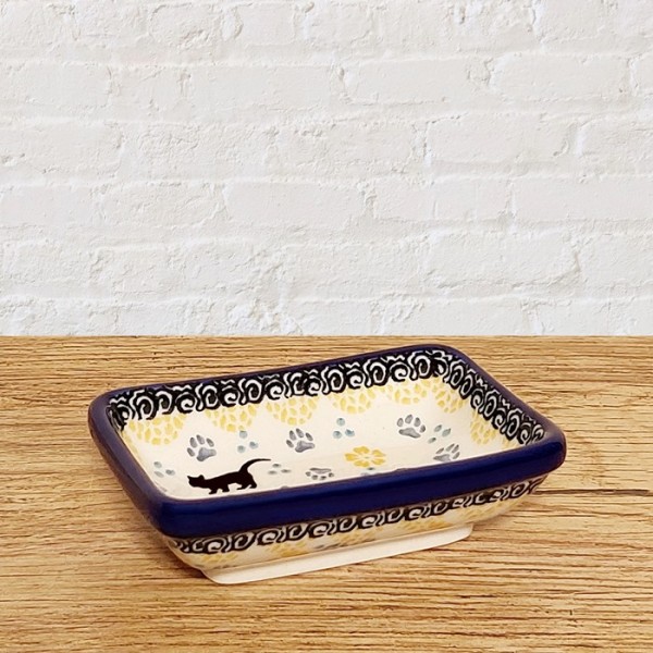 ポーリッシュポタリー CERAMIKA ARTYSTYCZNA スクエアミニボウル50ml_C20-2153X