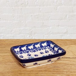 ポーリッシュポタリー CERAMIKA ARTYSTYCZNA スクエアミニボウル50ml_C20-1772X