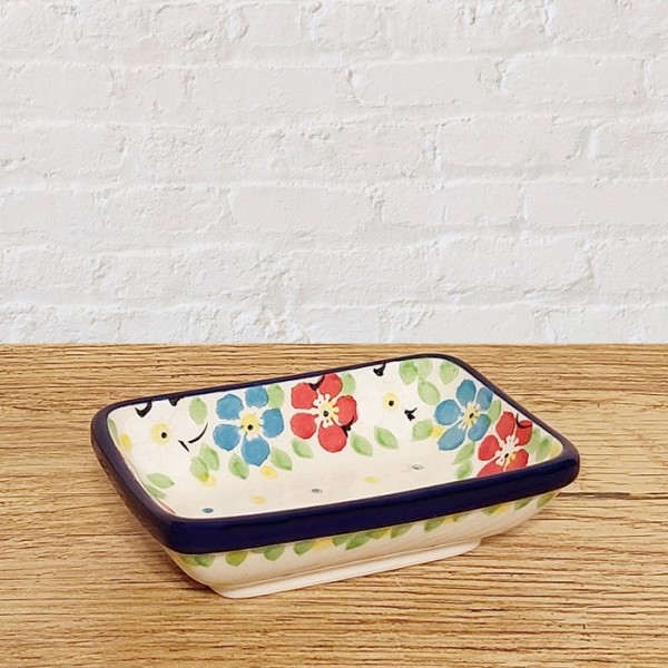 ポーリッシュポタリー CERAMIKA ARTYSTYCZNA スクエアミニボウル50ml_C20-2413X