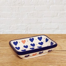 ポーリッシュポタリー CERAMIKA ARTYSTYCZNA スクエアミニボウル50ml_C20-570X