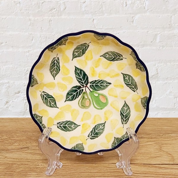 ポーリッシュポタリー CERAMIKA ARTYSTYCZNA フリルボウルφ11.5cm_CA23-2301X